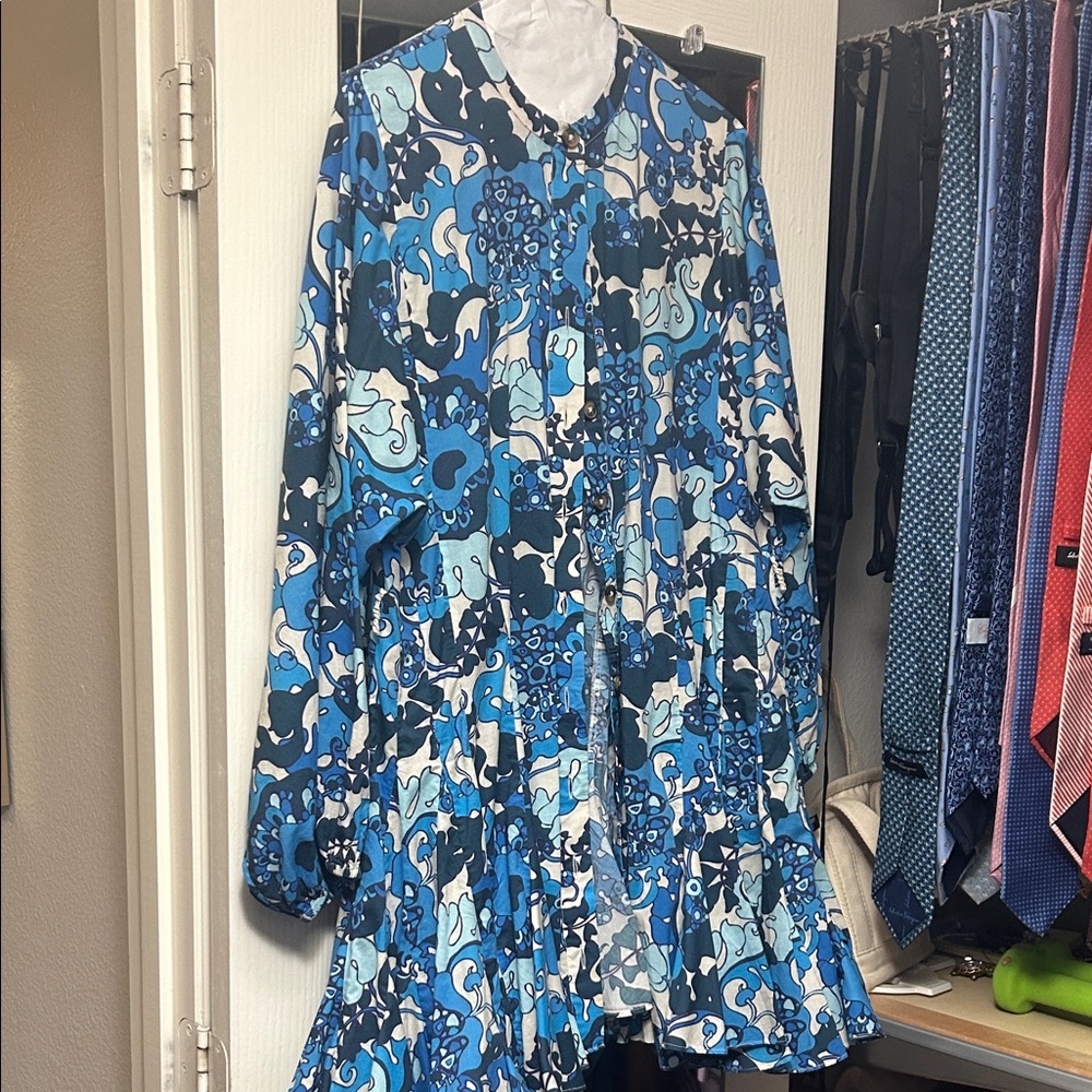 Rhode dress classic style with belt